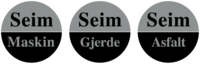 Seim Maskin  logo